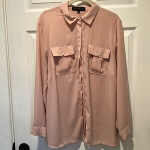 Eloquii Pink Blouse